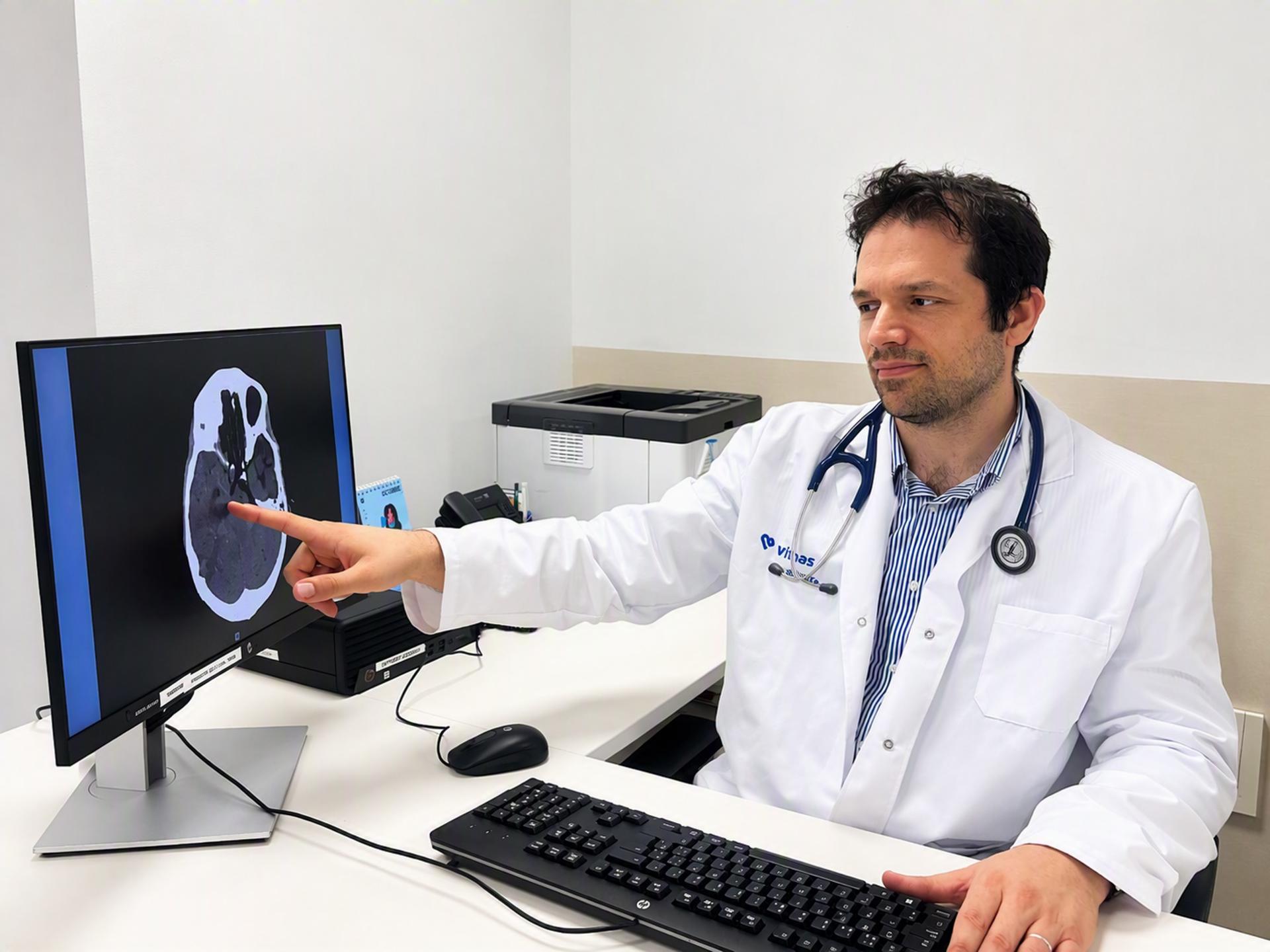 Dr. Reyes, neurólogo del Hospital Vithas Xanit Internacional