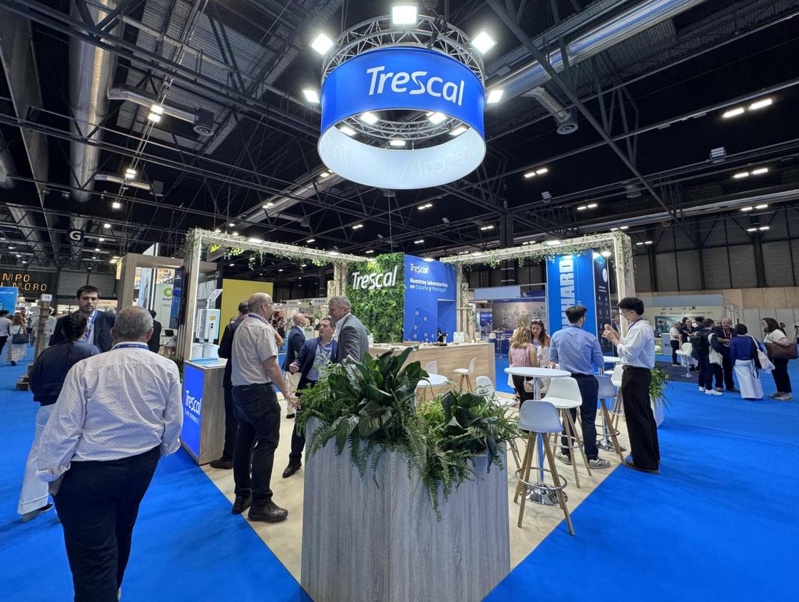 Pie de foto: El stand de Trescal en Farmaforum 2026 
Autor: Trescal"