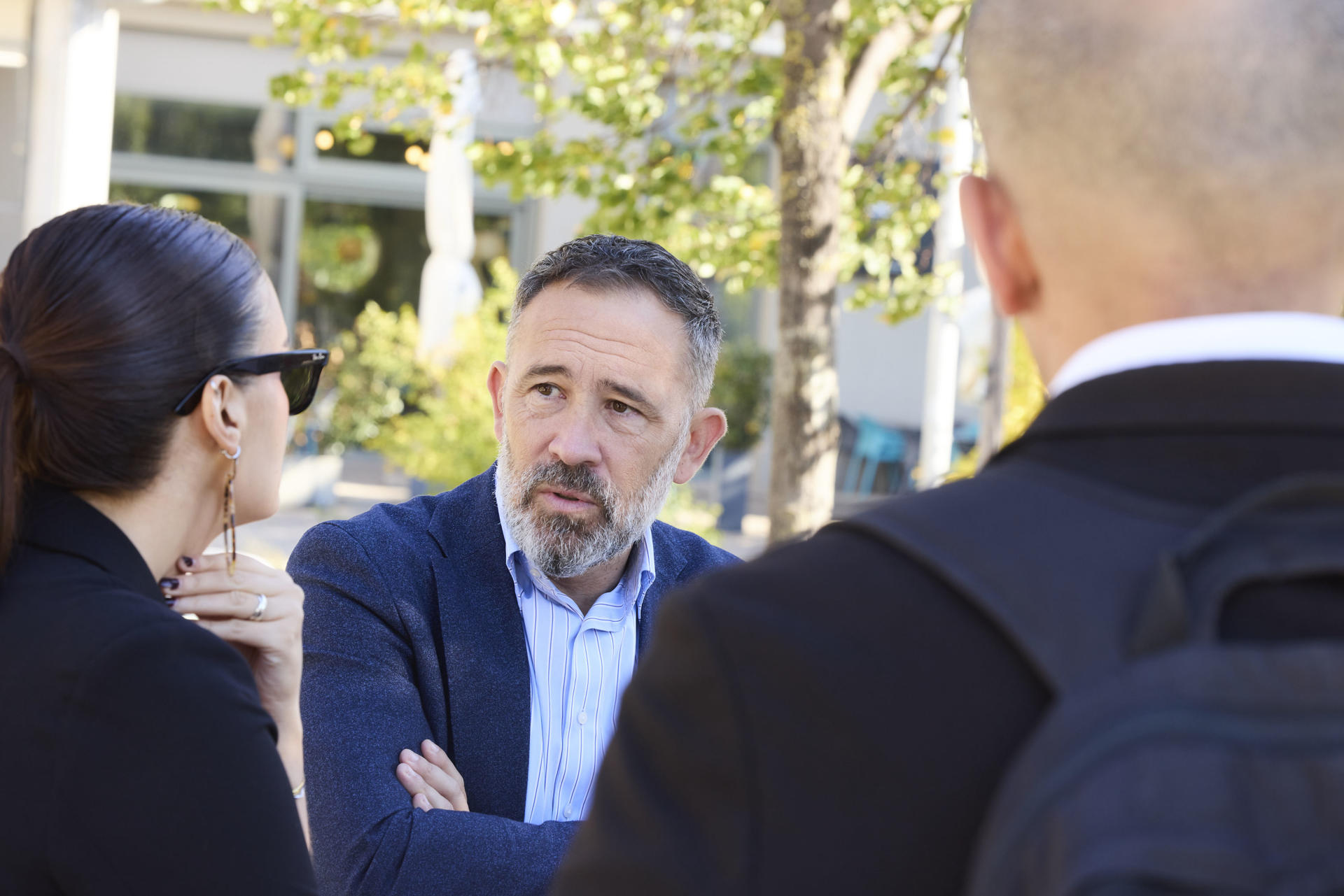 *CORRIGE IDENTIFICACIÓN* VIENA, 01/10/2026.- El consejero de Vivienda y Agenda Urbana del Gobierno Vasco, Denis Itxaso, durante una visita al barrio de Seestadt, uno de los mayores proyectos urbanísticos de Europa. Una delegación vasca ha recorrido estos días diferentes proyectos de vivienda de la capital austríaca, desde conjuntos históricos hasta nuevos barrios con miles de viviendas, para estudiar una política considerada un modelo en Europa y en la que García Astrain identifica varias constantes. EFE/Patrick Rieser.