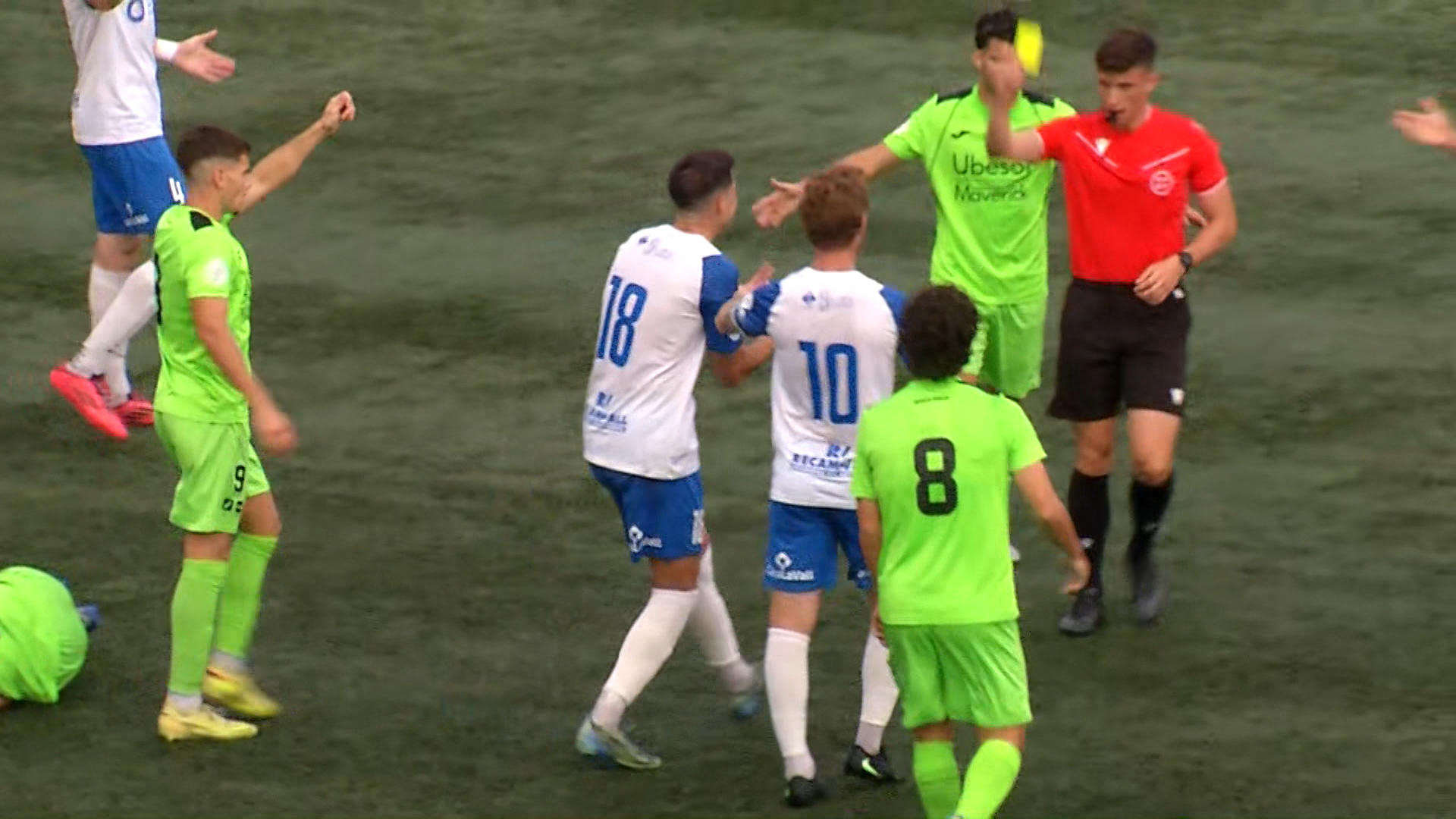 Imagen del último partido entre el Atznetea-Vall d'Uixó. EFE/IMAGEN CEDIDA/8 Mediterráneo