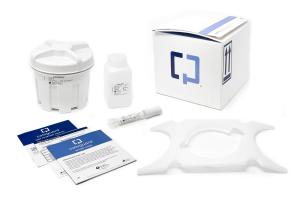 Fotografía cedida por Abbott que muestra productos de Cologuard. En Estados Unidos, se estima que el 10,5 % de los nuevos casos de cáncer colorrectal se presenta en personas menores de 50 años, según los datos recogidos en las recomendaciones de 2021 del Grupo de Trabajo de Servicios Preventivos de Estados Unidos (USPSTF). EFE/ Abbott /SOLO USO EDITORIAL NO VENTAS /SOLO DISPONIBLE PARA ILUSTRAR LA NOTICIA QUE ACOMPAÑA (CRÉDITO OBLIGATORIO)