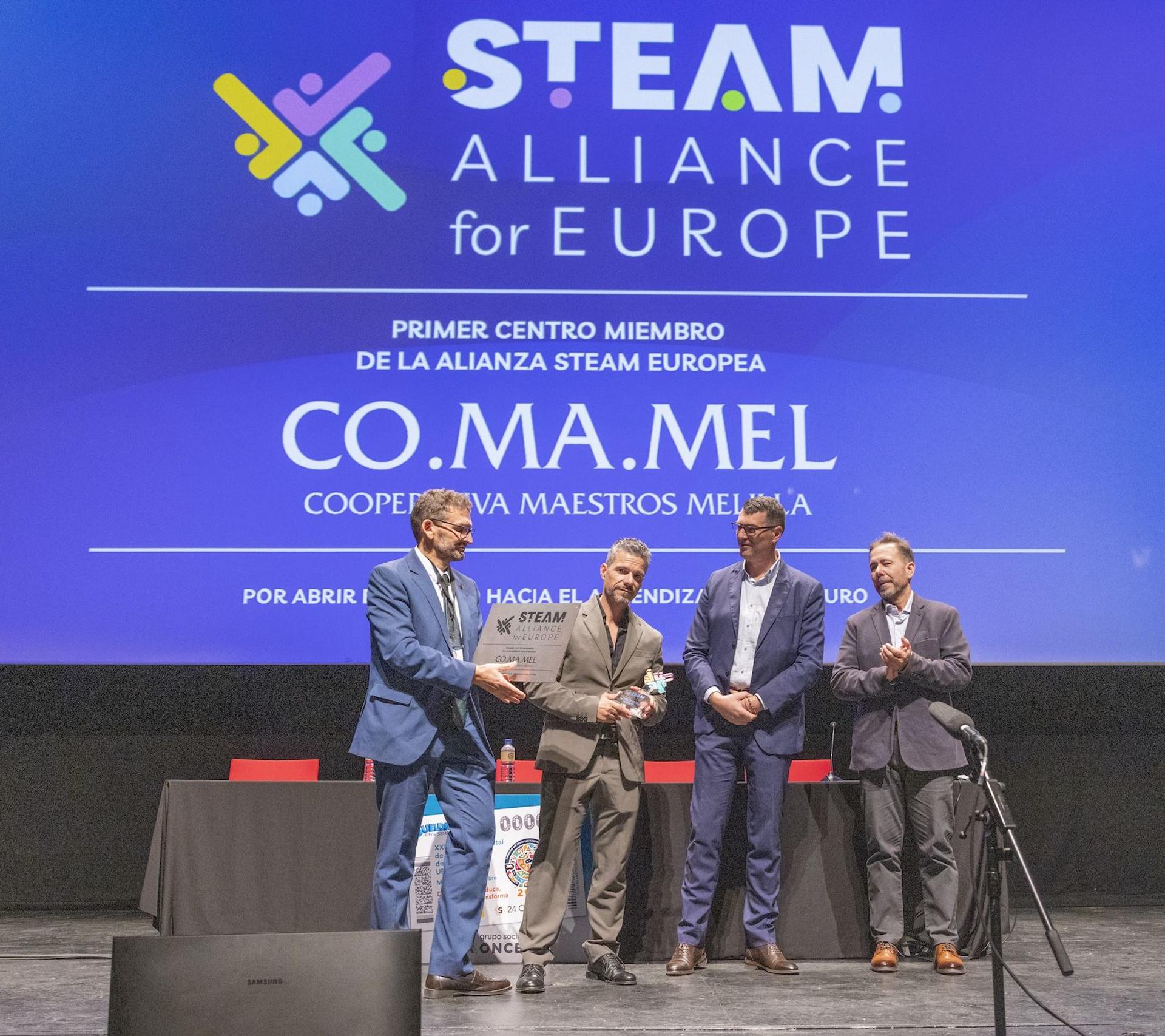 https://static.comunicae.com/photos/notas/1275687/1000315752.jpg 
Pie de foto: Antonio Aguilar, Antonio Llerandi, Cătălin Soare,Carlos LlerandiAutor: COMAMEL