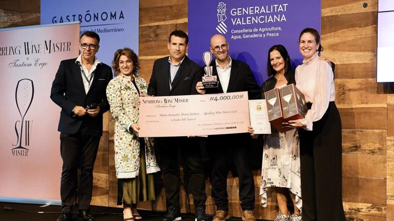 Jordi Martínez i Llordella, ganador y master sommelier del Sparking Wine Master 2026