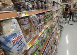 Fotografía de archivo del 22 de febrero de 2020 que muestra panes en un supermercado de la Ciudad de México (México). EFE/Isaac Esquivel 