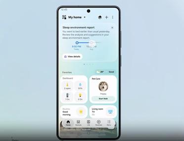 Samsung presenta ‘SmartThings Now’ en una nueva actualización de la plataforma que ofrece experiencias de usuario más intuitivas