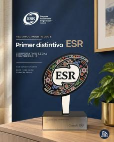 Juan Arturo Contreras y su nueva etapa tras el Distintivo ESR® otorgado a Corporativo Legal Contreras Doce