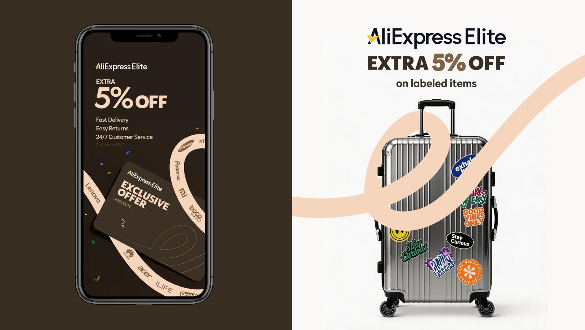 AliExpress Elite llega a España: descuentos exclusivos y ventajas gratuitas para los clientes más fieles